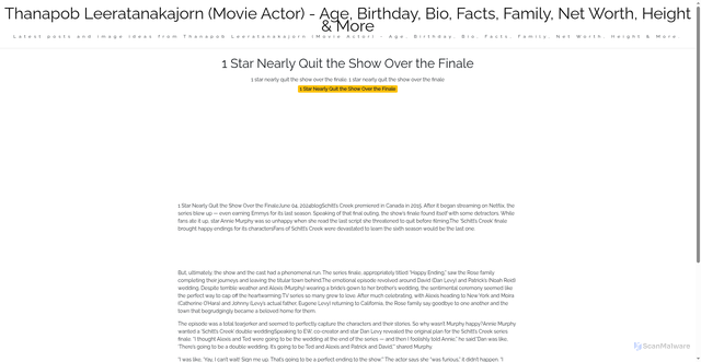 Security scan screenshot of https://rvlimoblog-dpqlu9n5mjmi.edgeone.app/1-star-nearly-quit-the-show-over-the-finale.html