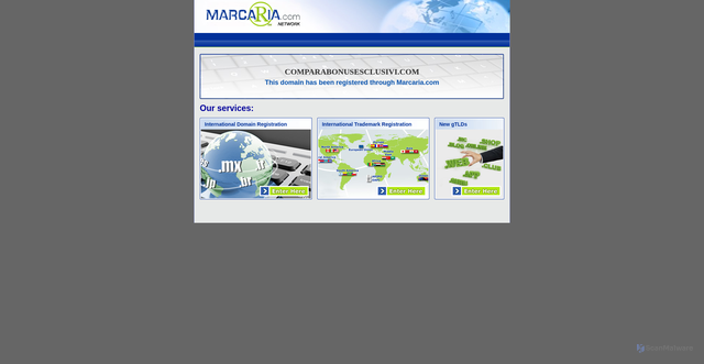 Security scan screenshot of http://comparabonusesclusivi.com/