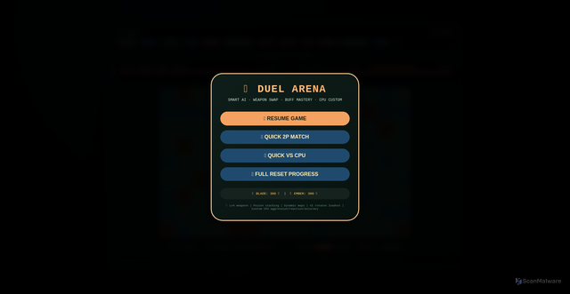 Security scan screenshot of https://simplefighter2d-gqu0endmfx.edgeone.app/
