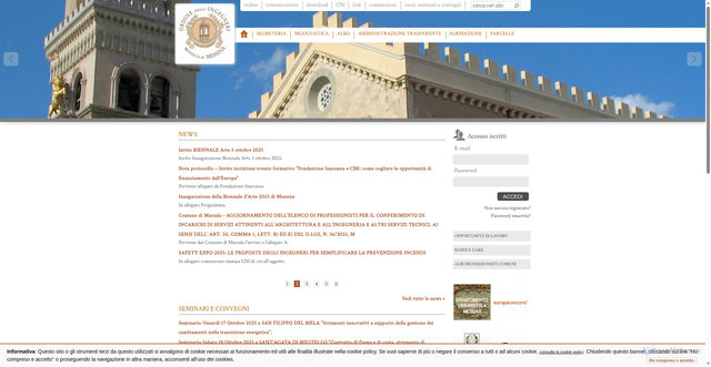 Security scan screenshot of https://www.ordingme.it/