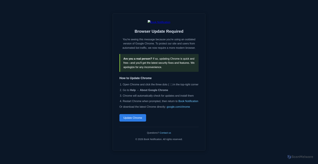 Security scan screenshot of https://www.booknotification.com/news/new-book-releases-today-september-2nd-2025/