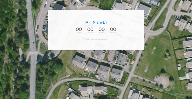 Security scan screenshot of https://brfsanda.se