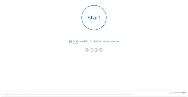 Security scan screenshot of https://fusionconnect.speedtestcustom.com/