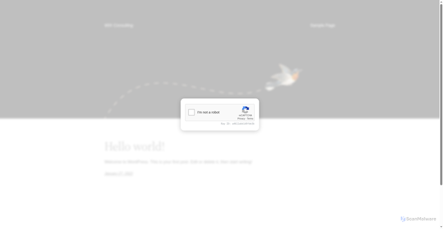 Security scan screenshot of https://www.wixconsulting.com