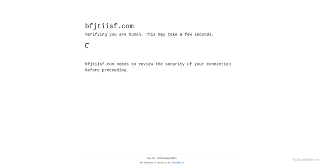 Security scan screenshot of https://bfjtiisf.com/?token=kfNZ8V2KRfy2Eyx9MJng