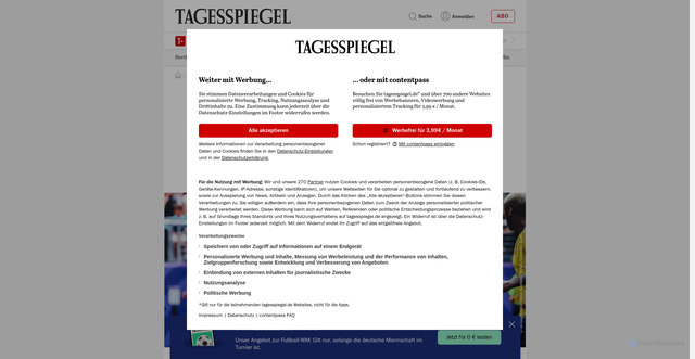 Security scan screenshot of https://www.tagesspiegel.de/sport/die-debatte-um-joshua-kimmich-ist-zuruck-aleksandar-pavlovic-schwachelt-zur-unzeit-im-dfb-team-15770558.html