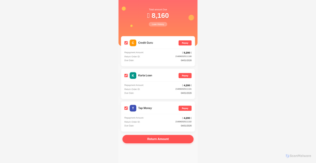 Security scan screenshot of https://returnrepaymentlinks-thp6ayfxb0.edgeone.app/