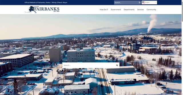 Security scan screenshot of https://www.fairbanks.gov/