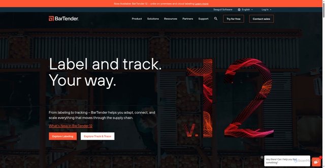 Security scan screenshot of https://bartendersoftware.com