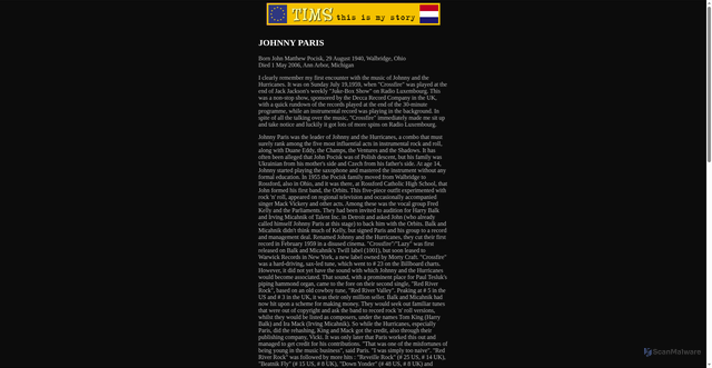 Security scan screenshot of tims.blackcat.nl
