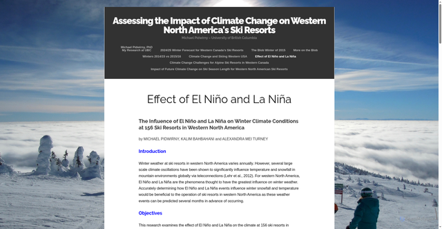 Security scan screenshot of https://blogs.ubc.ca/michaelpidwirny/effect-of-el-nino-and-la-nina/
