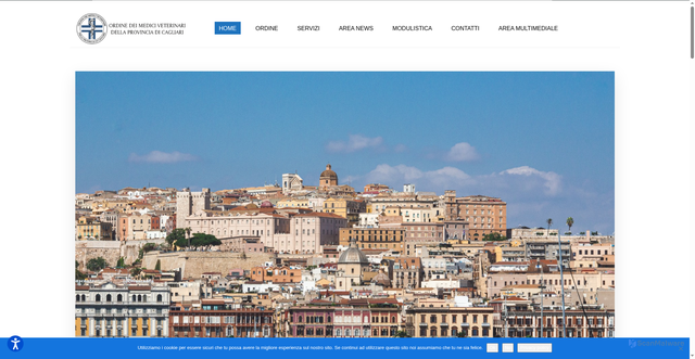 Security scan screenshot of https://www.ordineveterinaricagliari.it