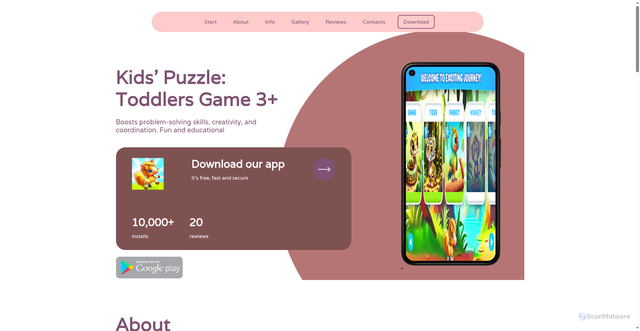 Security scan screenshot of https://kenya777.click/