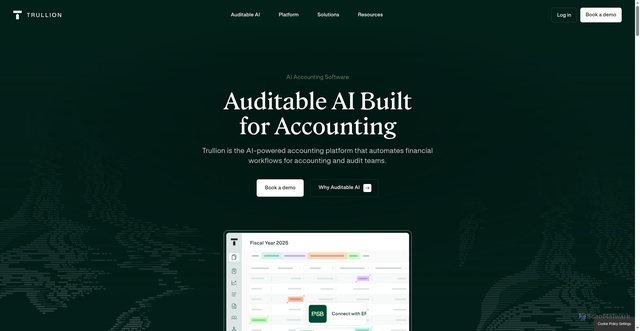 Security scan screenshot of https://trullion.com