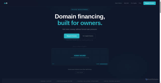 Security scan screenshot of https://dofi-app.pages.dev/