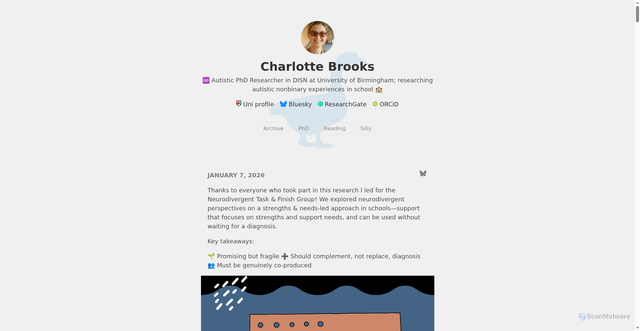 Security scan screenshot of https://thegoo.se