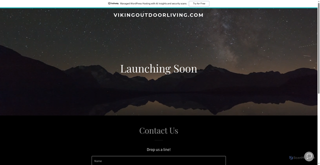 Security scan screenshot of http://vikingoutdoorliving.com/