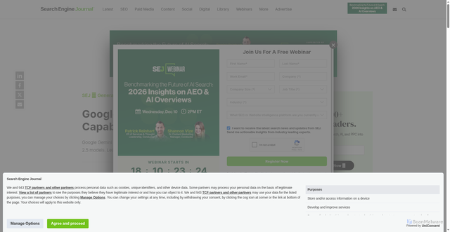 Security scan screenshot of https://www.searchenginejournal.com/google-gemini-upgrades-new-ai-capabilities-announced-at-i-o/547118/