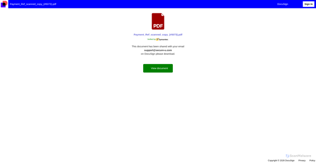 Security scan screenshot of https://tha8ez-55711.portmap.io:55711/doct.html#support@secure-u.com