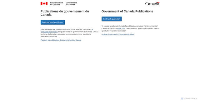 Security scan screenshot of https://publications.gc.ca/collections/collection_2011/collectionscanada/SN2-11-2002-12.pdf