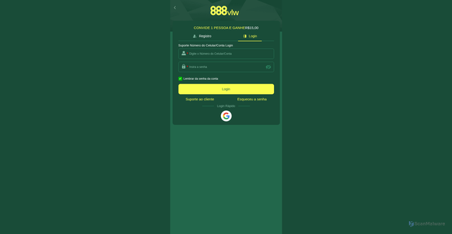 Security scan screenshot of https://888vlw.fun/