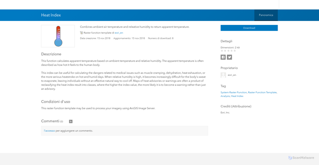 Security scan screenshot of https://www.mappeonline.pa.sm/portal/home/item.html?id=80e38eb2e1ac419e89a71c6d00127bbd