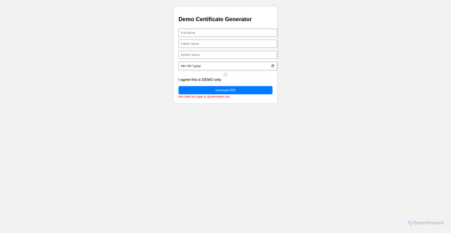Security scan screenshot of https://fake26-98bspuce68.edgeone.app/