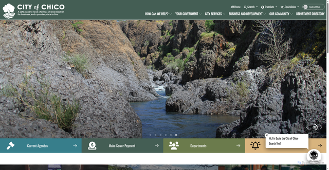 Security scan screenshot of https://chicoca.gov/