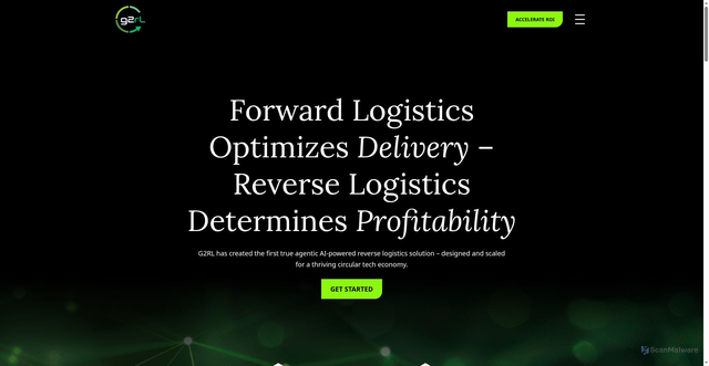 Security scan screenshot of https://g2rl.com
