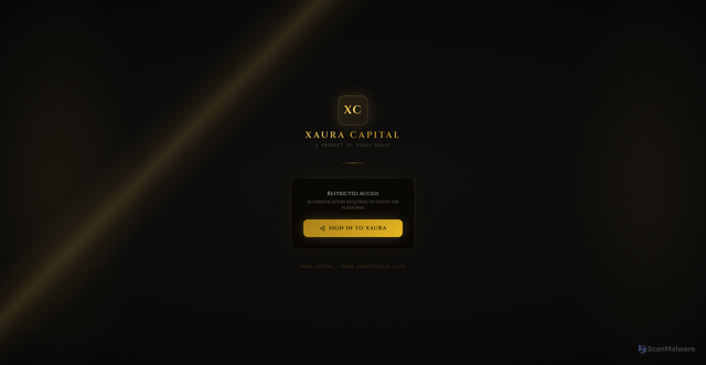 Security scan screenshot of http://xauracapital.com/