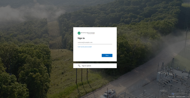 Security scan screenshot of https://shomepowerelectriccoop.sharepoint.com