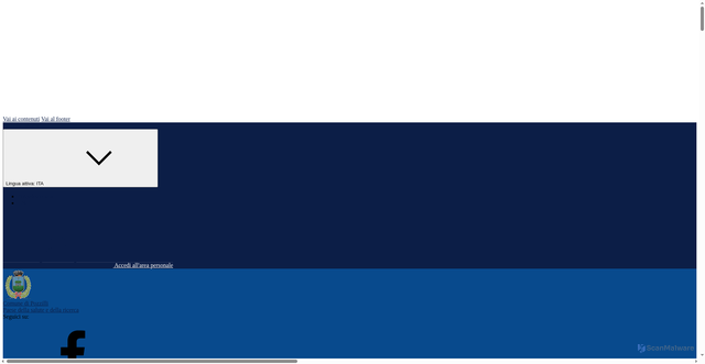 Security scan screenshot of https://comune.pozzilli.is.it/