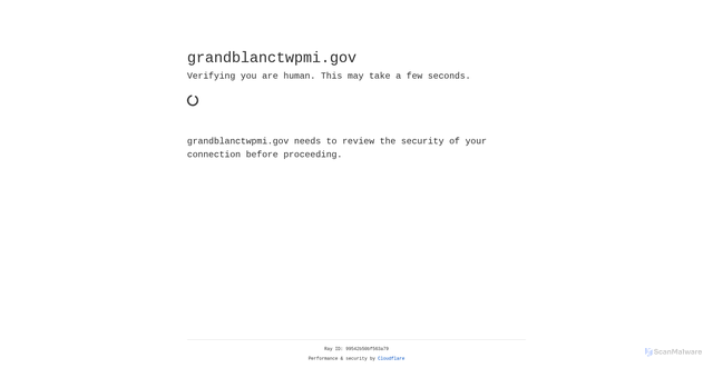 Security scan screenshot of https://grandblanctwpmi.gov/
