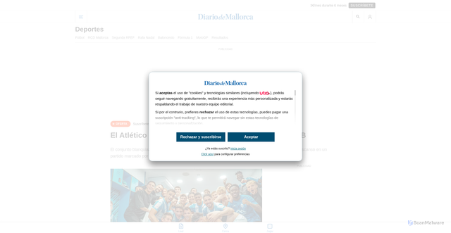 Security scan screenshot of https://www.diariodemallorca.es/deportes/2024/11/24/atletico-baleares-vence-minima-espanyol-112003126.html