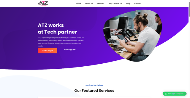 Security scan screenshot of https://atz.se