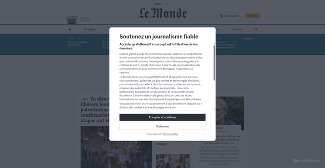 Security scan screenshot of https://fr-www-coursier.com/as.php