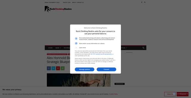 Security scan screenshot of https://rockclimbingrealms.com/alex-honnold-biography/