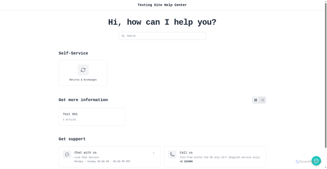 Security scan screenshot of http://jf-testing-site-help-center.pages.dev/