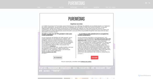 Security scan screenshot of https://ozap.com