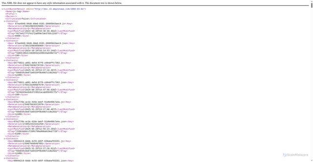 Security scan screenshot of https://js.knock-ai.com/