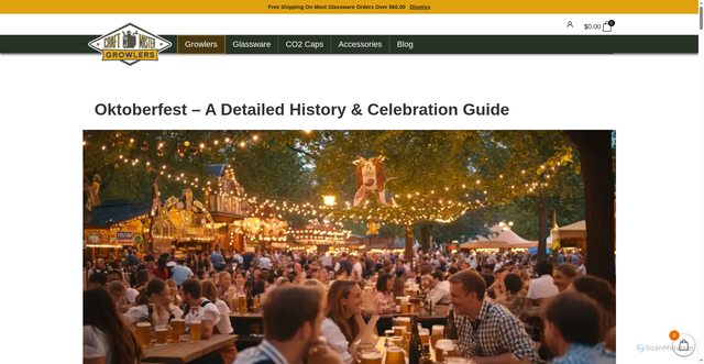Security scan screenshot of https://www.craftmastergrowlers.com/oktoberfest-history-celebration-guide/?srsltid=AU7gw4W9n_Lp0VhNqyGC3wR5cynNFHUZCxDyYIzLJm-r1TSVF1g6WGGw