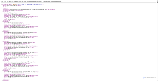 Security scan screenshot of https://cdn-gcs.inkitt.com