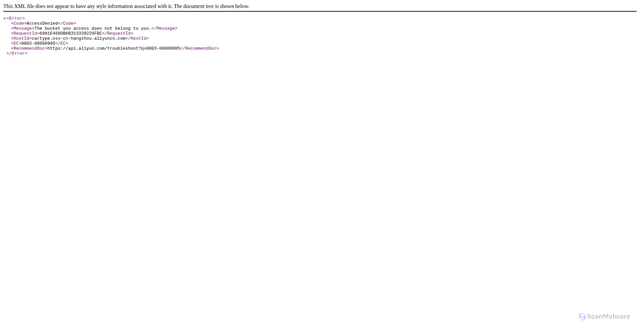 Security scan screenshot of https://cartype.image.mucang.cn