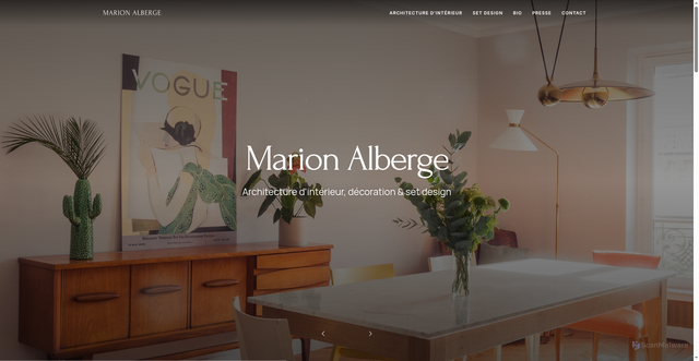 Security scan screenshot of https://www.marionalberge.com