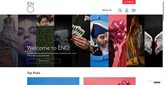 Security scan screenshot of https://www.eno.org/