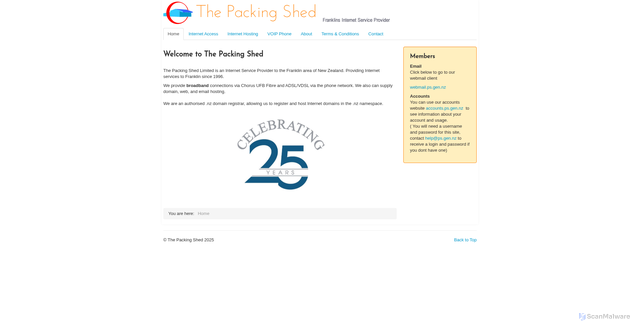 Security scan screenshot of https://www.ps.gen.nz/