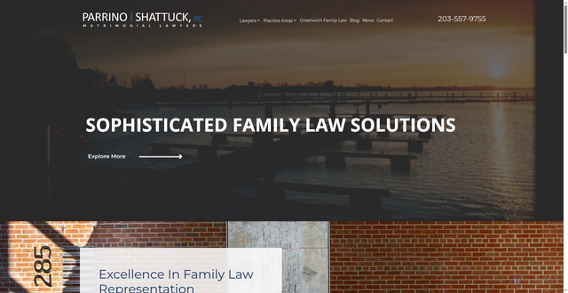 Security scan screenshot of https://www.parrinoshattuck.com/