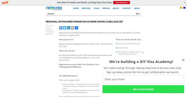 Security scan screenshot of https://frontiermigration.pages.dev/portfolio/rsms/