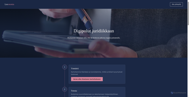 Security scan screenshot of http://lexonomia.pages.dev/