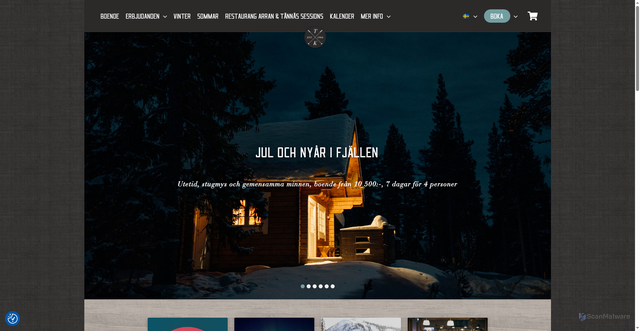 Security scan screenshot of https://tannaskroket.se/